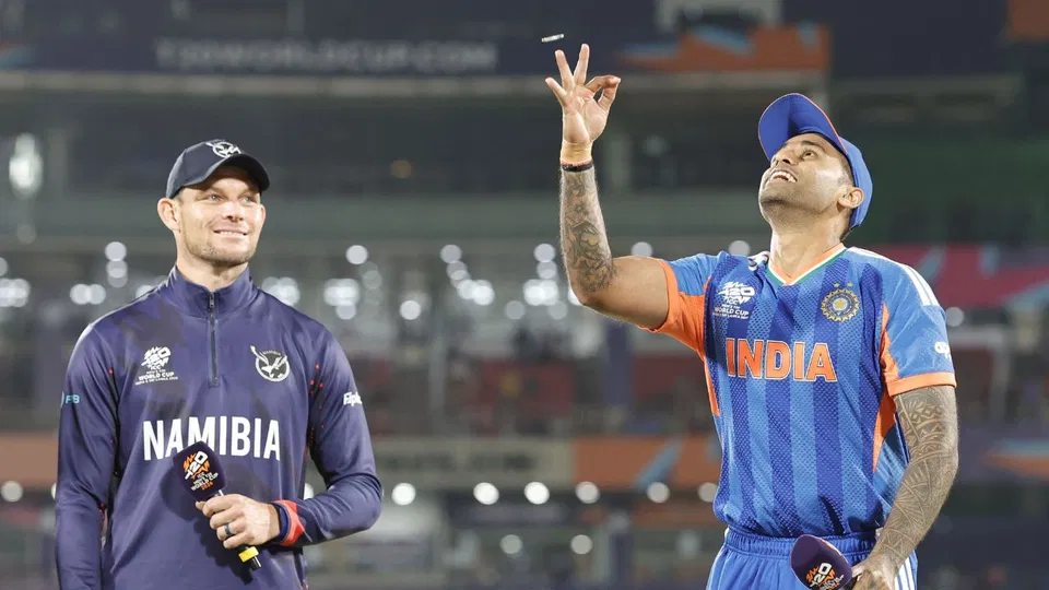 India vs Namibia T20 World Cup match [Source: X.com]